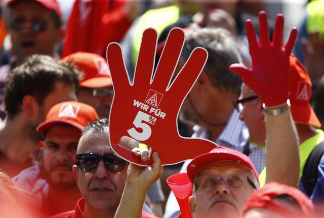 “Profsąjungų naujienos”: didžiulis streikas Vokietijoje – darbdaviai nepatenkinti