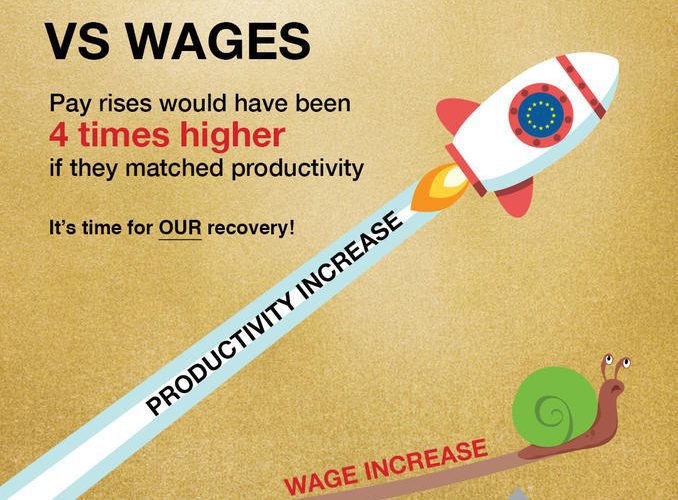 Raketos greičiu didėjantis atotrūkis tarp darbo našumo ir atlyginimo: laikas veikti!