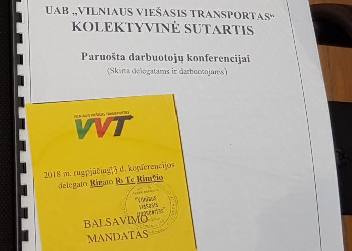 Kolektyvinė sutartis: kils Vilniaus viešojo transporto darbuotojų atlyginimai