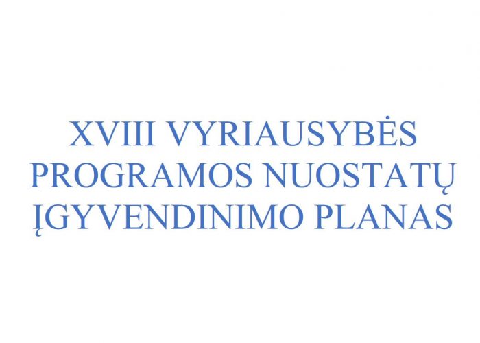 Vyriausybės programos įgyvendinimo plane – daugiau klausimų nei atsakymų