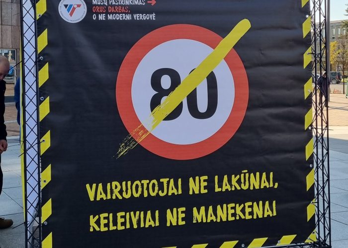 Nuo lapkričio 8 d. – neterminuotas Vilniaus vairuotojų streikas