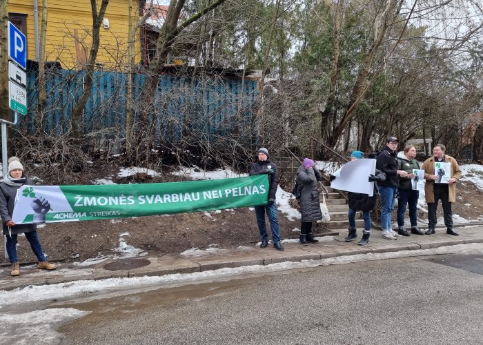 Palaikymas streikuojantiems „Achemos“ darbuotojams pasaulyje ir Lietuvoje