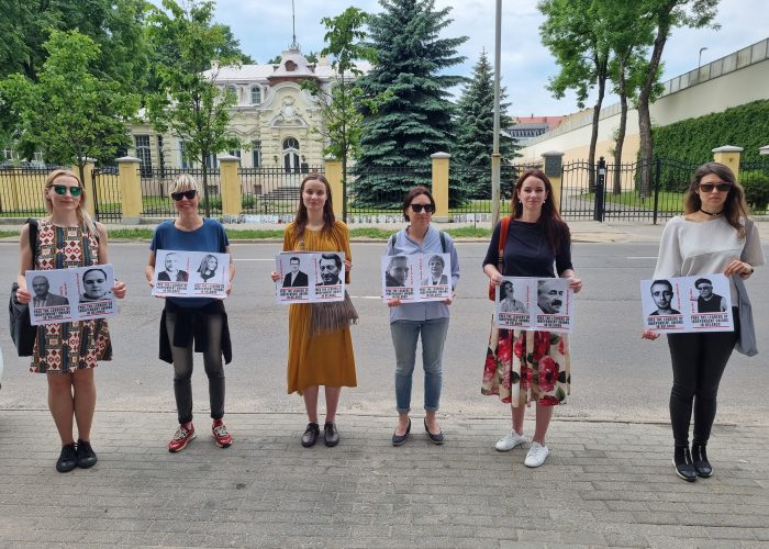 Tęsiantis profsąjungininkų persekiojimams Baltarusijoje – solidarumo akcija