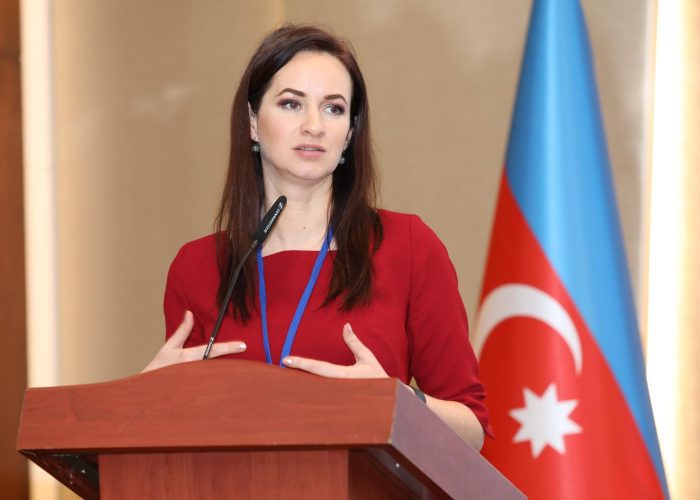 I. Ruginienė dalyvauja renginyje Azerbaidžane