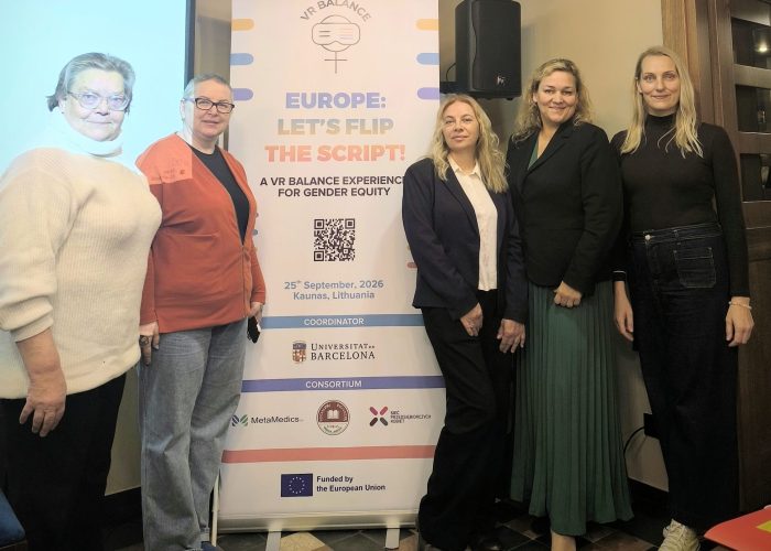 Kaune – tarptautinė konferencija apie lyčių lygybę: nuo įrodymų prie realių pokyčių